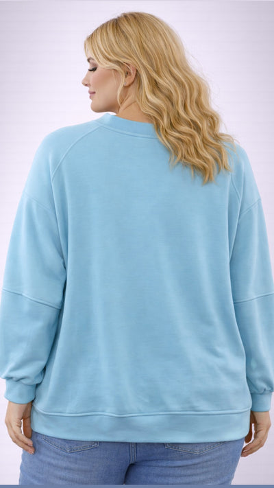 PS TRUI 'LA VIE EN ROSE' | BLAUW