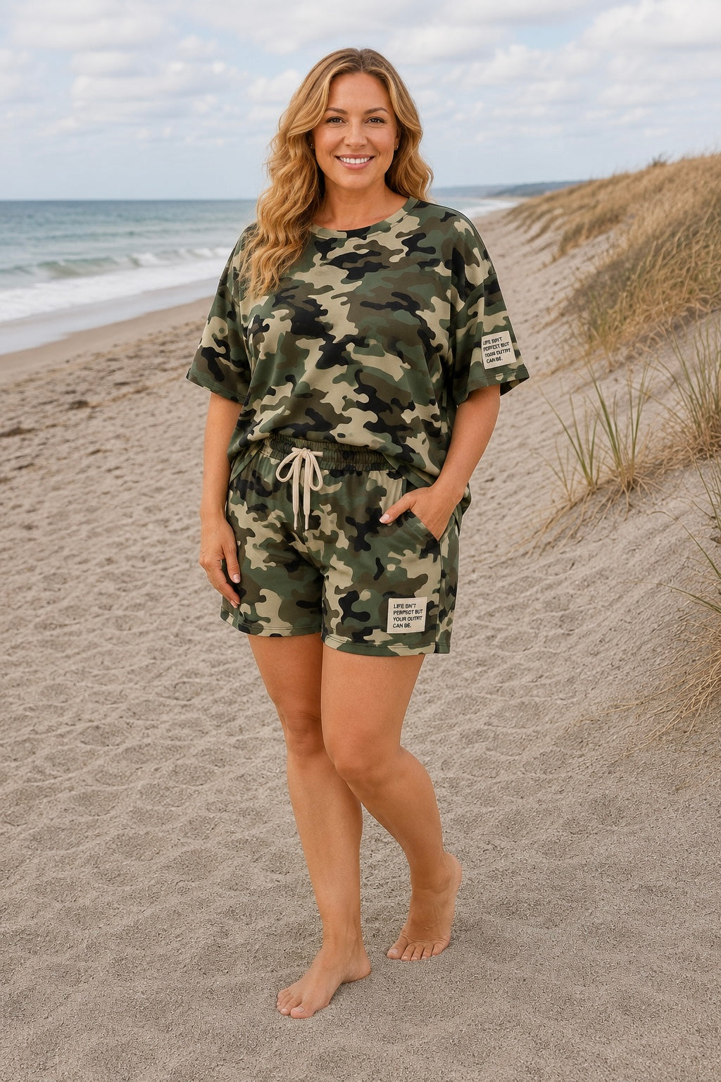 PS COMFY PAK 'CAMOUFLAGE' | GROEN
