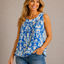 HALTERTOP | BLAUW