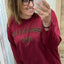PS TOP ‘BROOKLYN’ | BORDEAUX