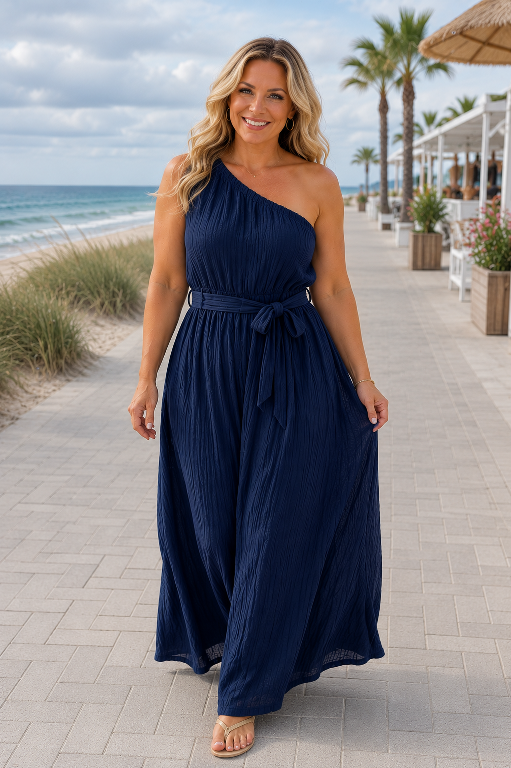 PS JURK 'ONE SHOULDER' | NAVY