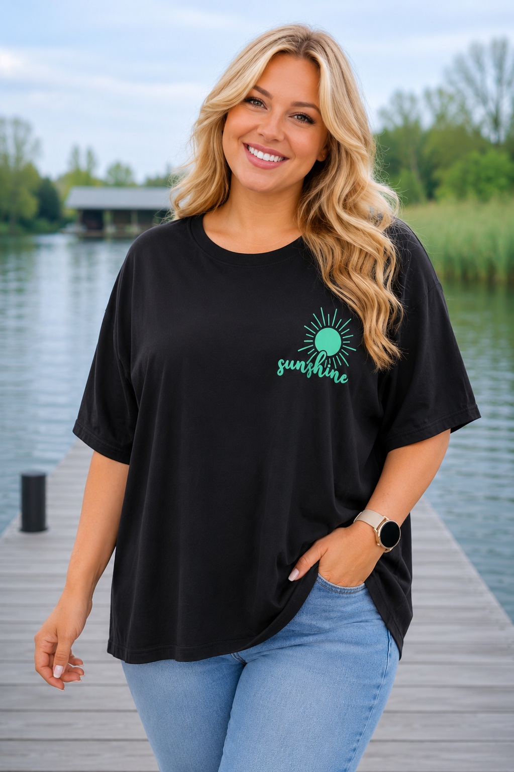 PS T-SHIRT 'SUNSHINE’ | MINTGROEN
