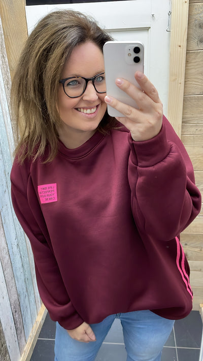 PS TRUI 'BIES EMBLEEM' | BORDEAUX