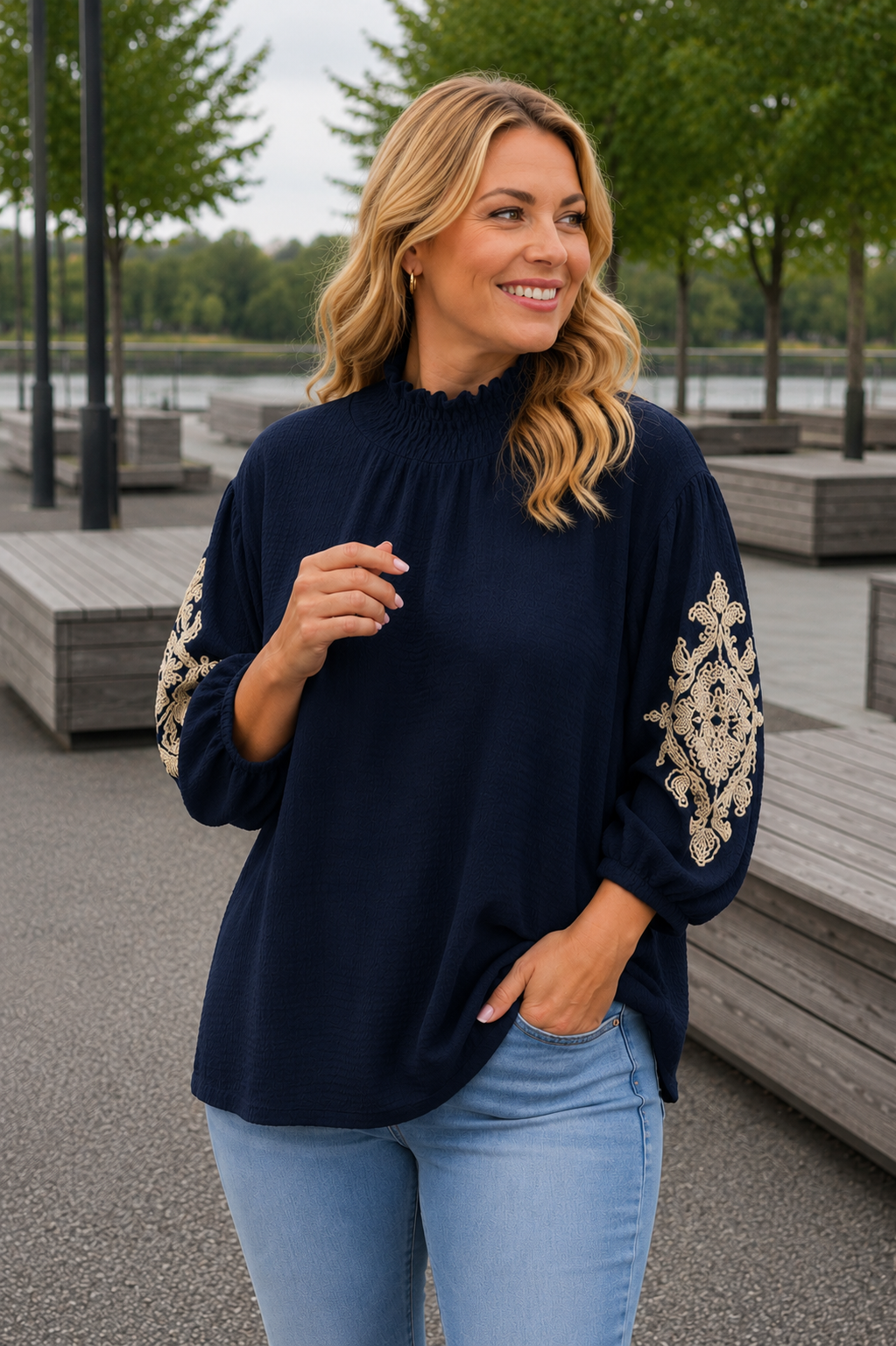 PS TOP 'BORDUURSEL' | NAVY