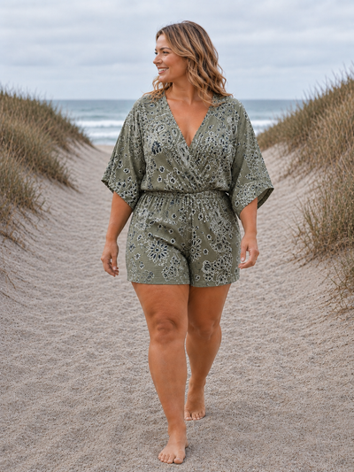 PS JUMPSUIT 'BOHO' | ARMY
