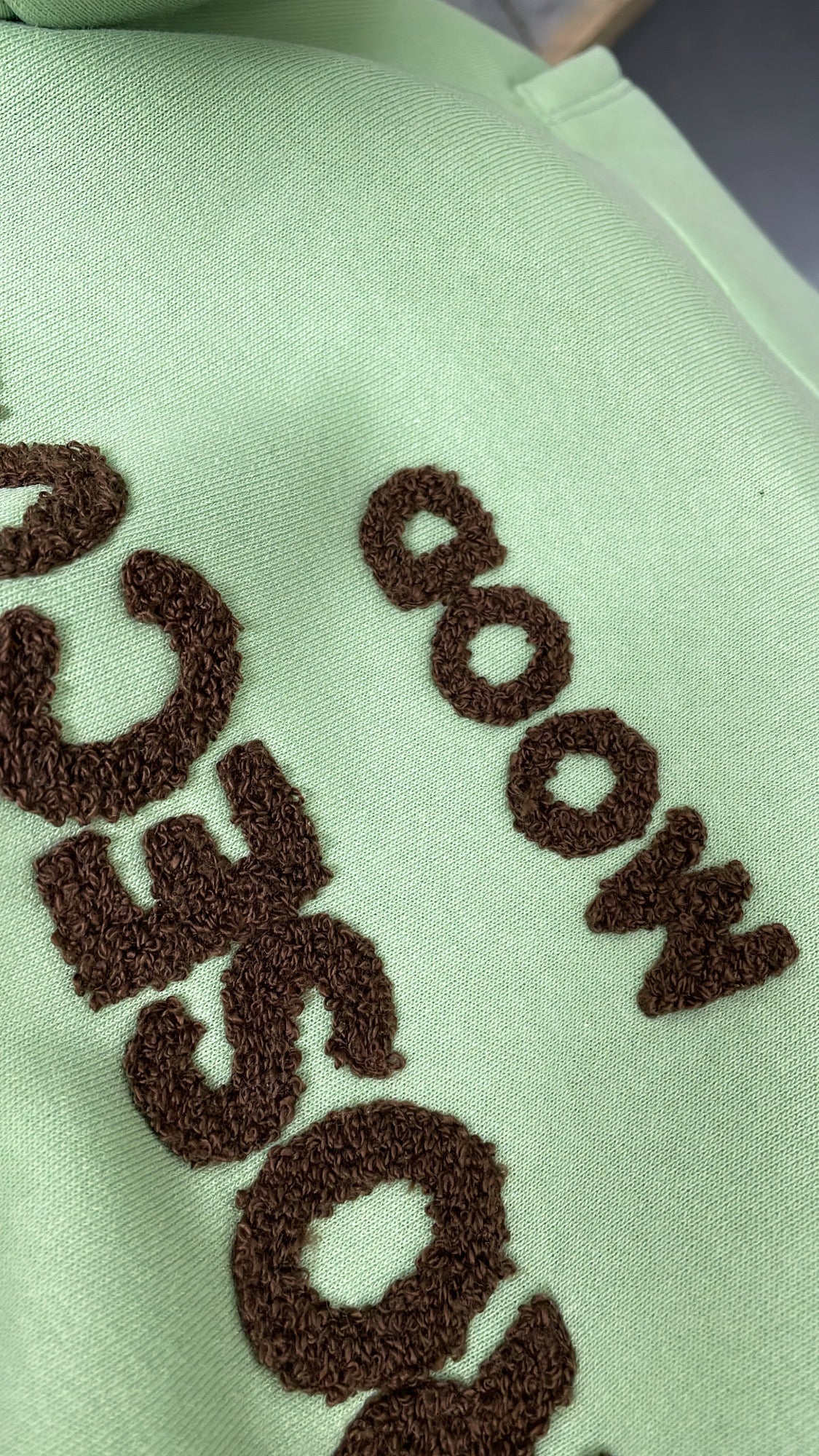 PS HOODIE 'PROSECCO’ | MINTGROEN