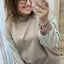 PS TRUI 'RIBSTOF' | TAUPE