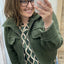 BLOUSE 'NANCY' | ARMY