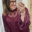 PS BLOUSE 'KANT' | BORDEAUX