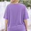 PS T-SHIRT ‘BASIC V-HALS | LILA