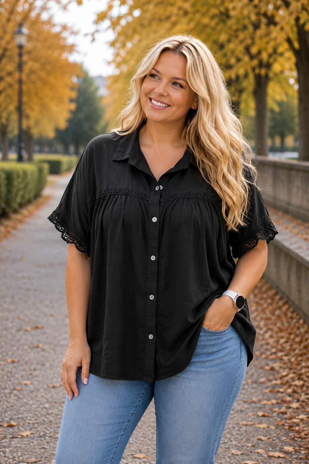 PS TOP ‘AUTUMN' | ZWART