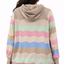 PS HOODIE 'RAINBOW' | BEIGE