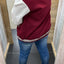 PS BASEBALL JACKET | BORDEAUX