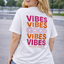 PS T-SHIRT ‘GOOD VIBES' | WIT