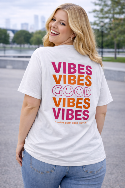 PS T-SHIRT ‘GOOD VIBES' | WIT
