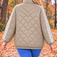PS JAS 'GEWATTEERD' BIES | BEIGE