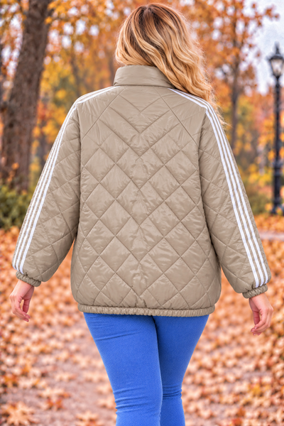 PS JAS 'GEWATTEERD' BIES | BEIGE