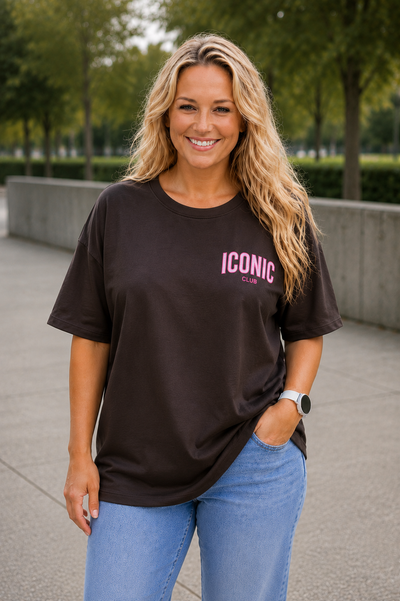 PS TOP ‘ICONIC' | DONKERBRUIN