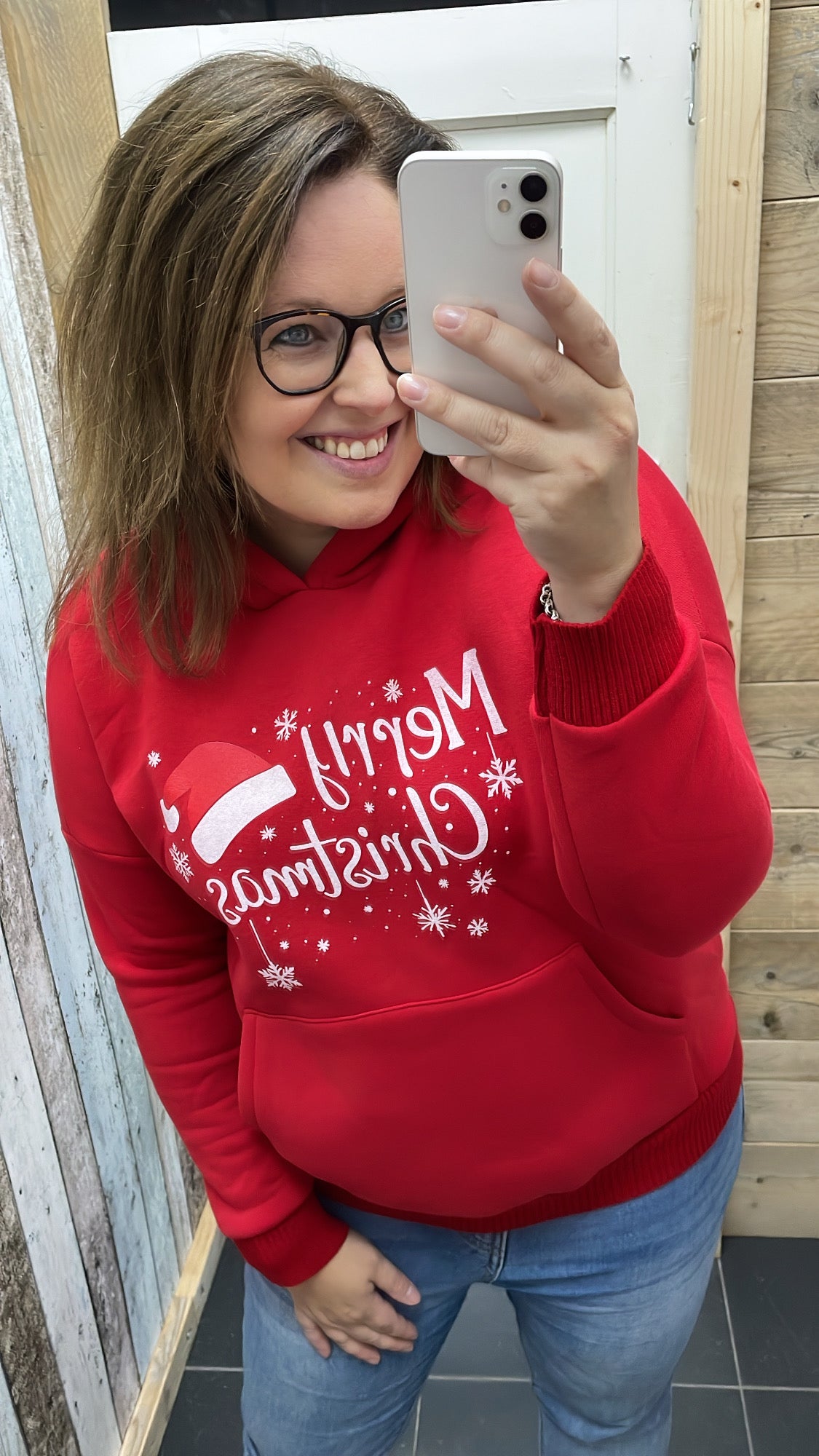 HOODIE 'MERRY CRISTMAS' | ROOD