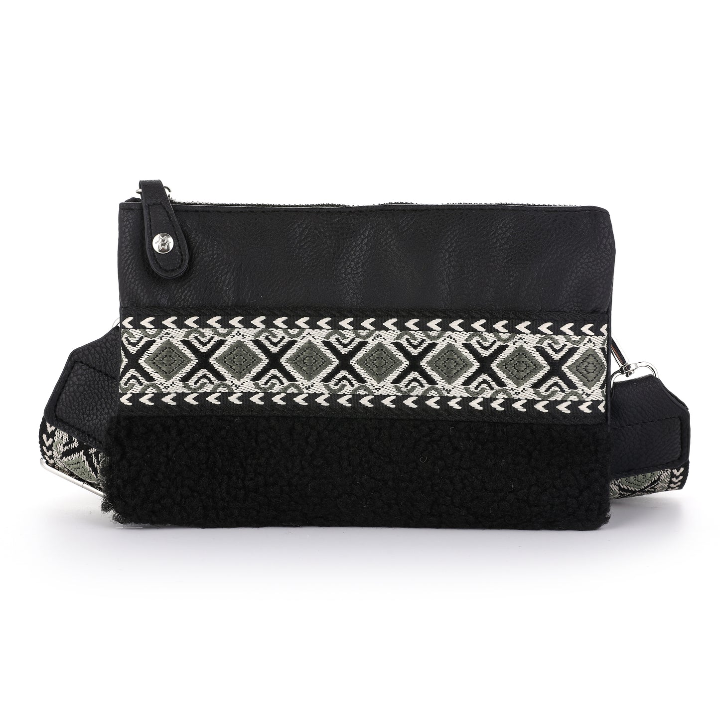 KLEINE TAS 'AZTEC' | ZWART