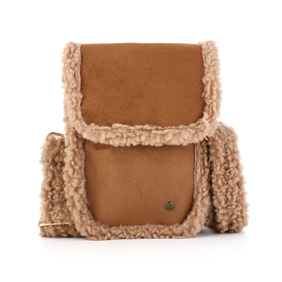 KLEINE TAS 'TEDDY' | CAMEL