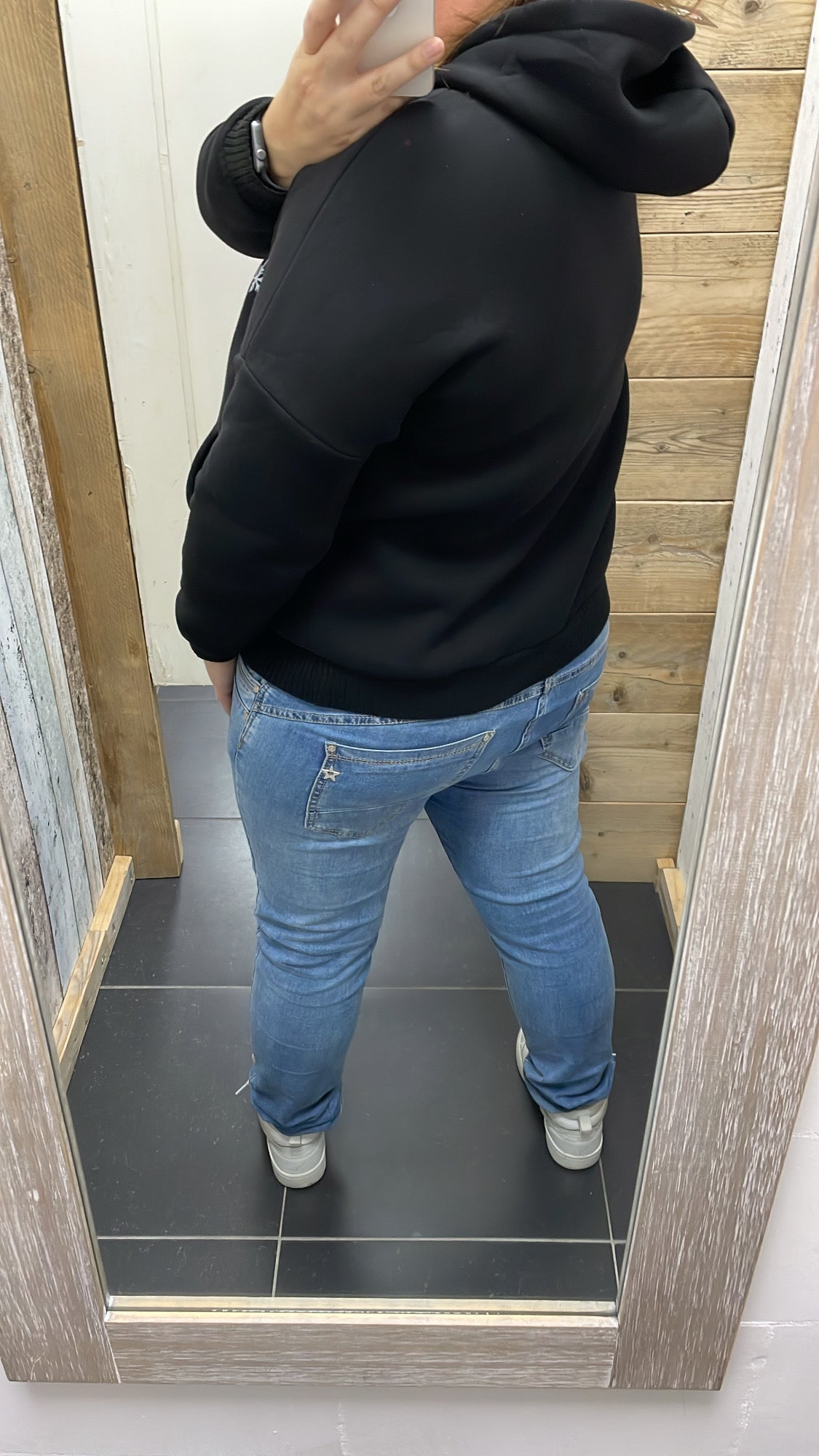 HOODIE 'MERRY CRISTMAS' | ZWART