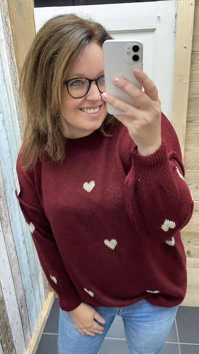 PS TRUI 'HARTJES' | BORDEAUX (BEIGE)