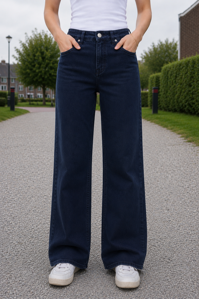 GOODIES 'WIDE LEG' | NAVY (DJ2498-3)