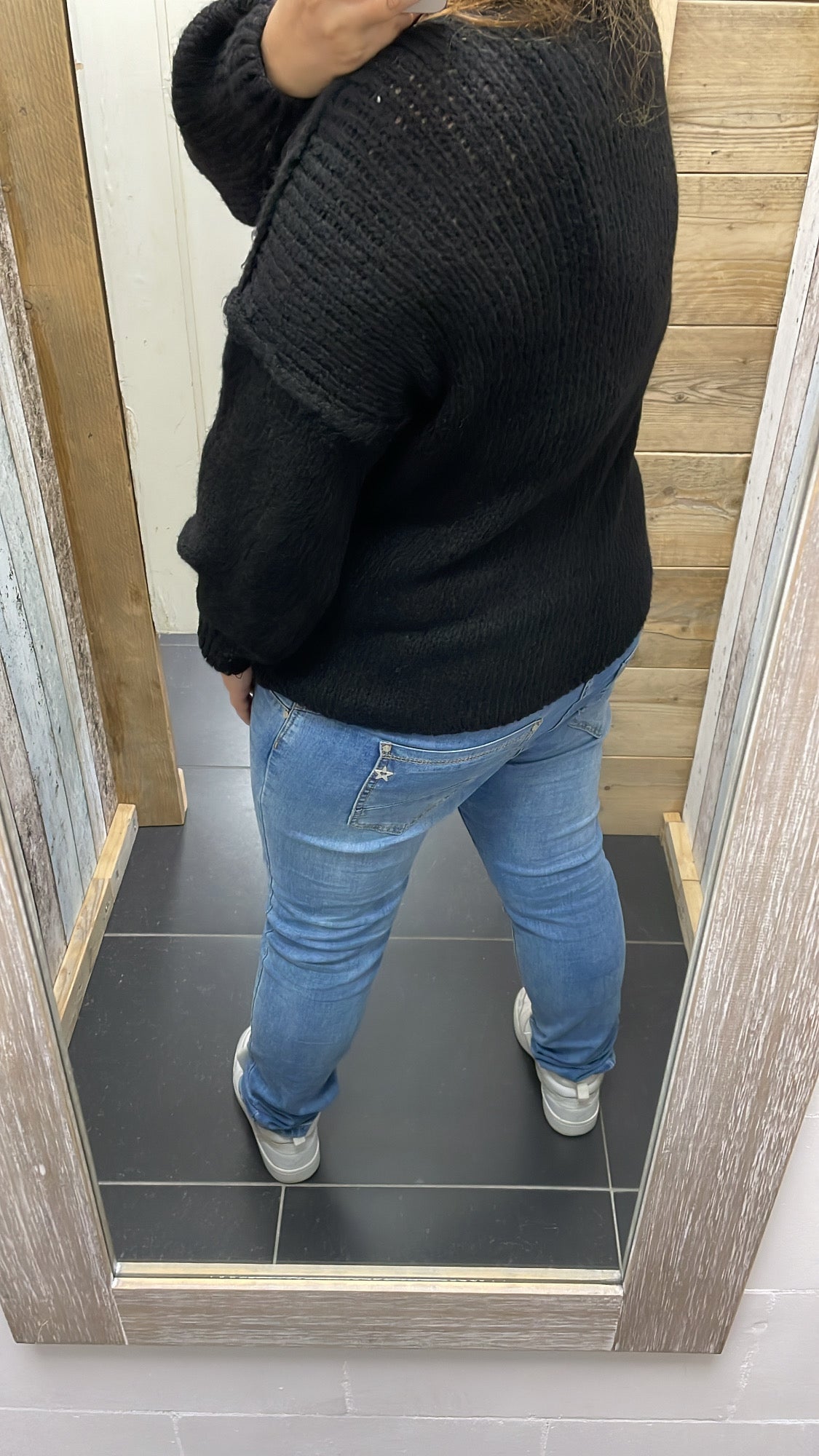 PS TRUI ‘GEBREID’ | ZWART