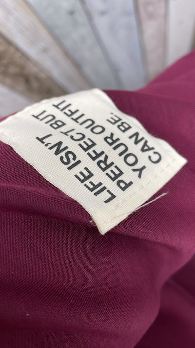 COMFY PAK 'LANG' | BORDEAUX