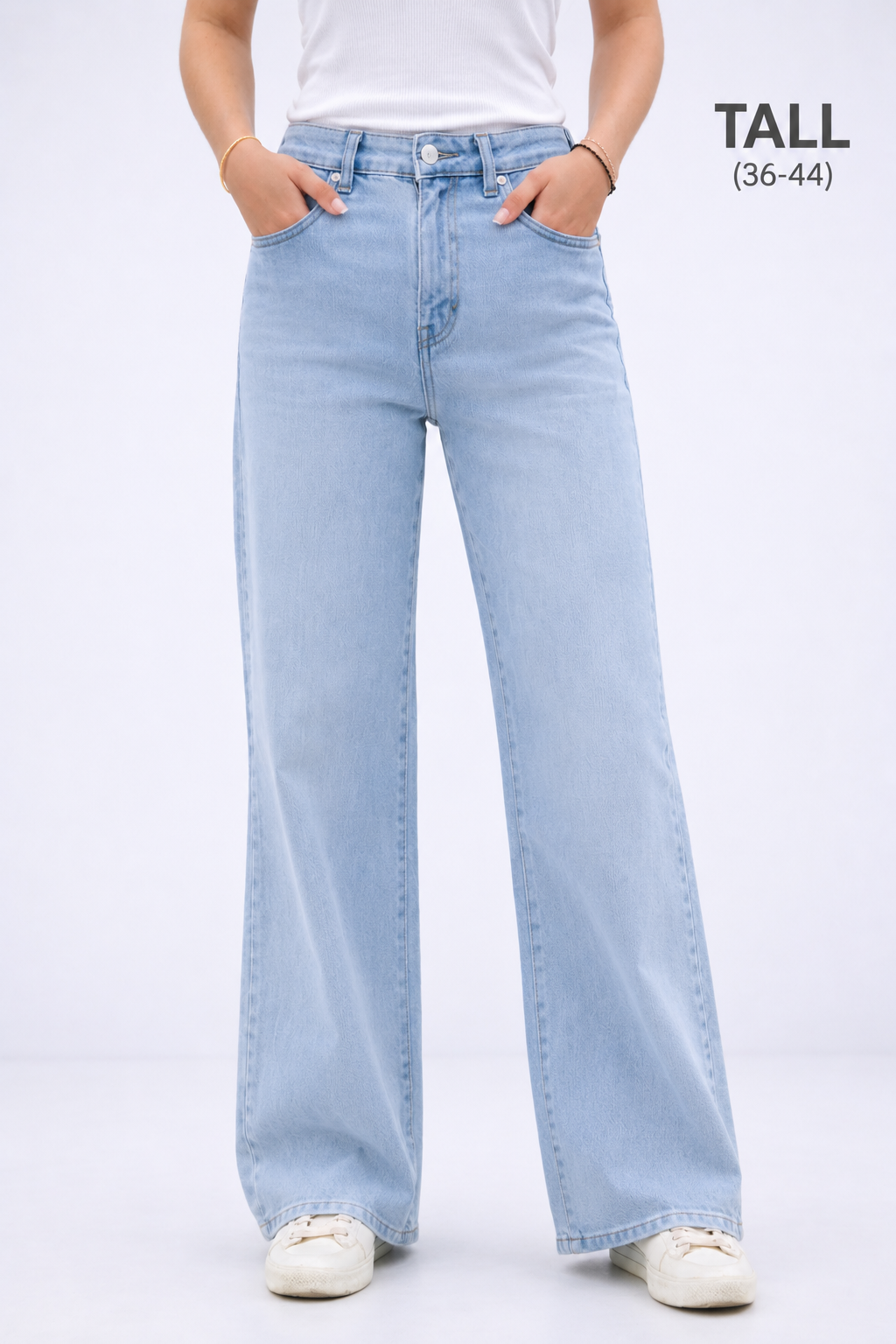 GOODIES TALL 'WIDE LEG' | JEANS (DJ2819)