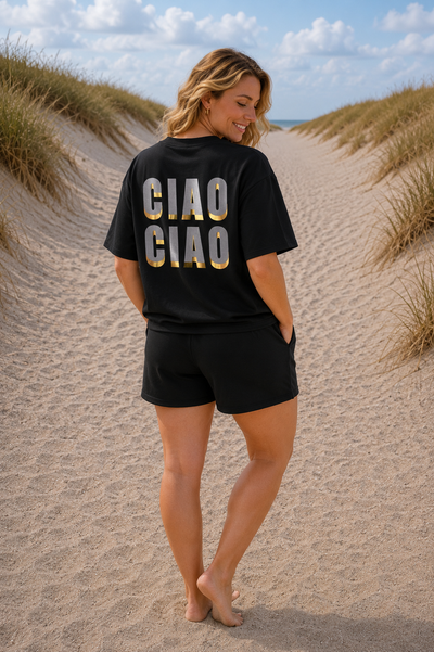 PS COMFY PAK 'CIAO CIAO' | ZWART