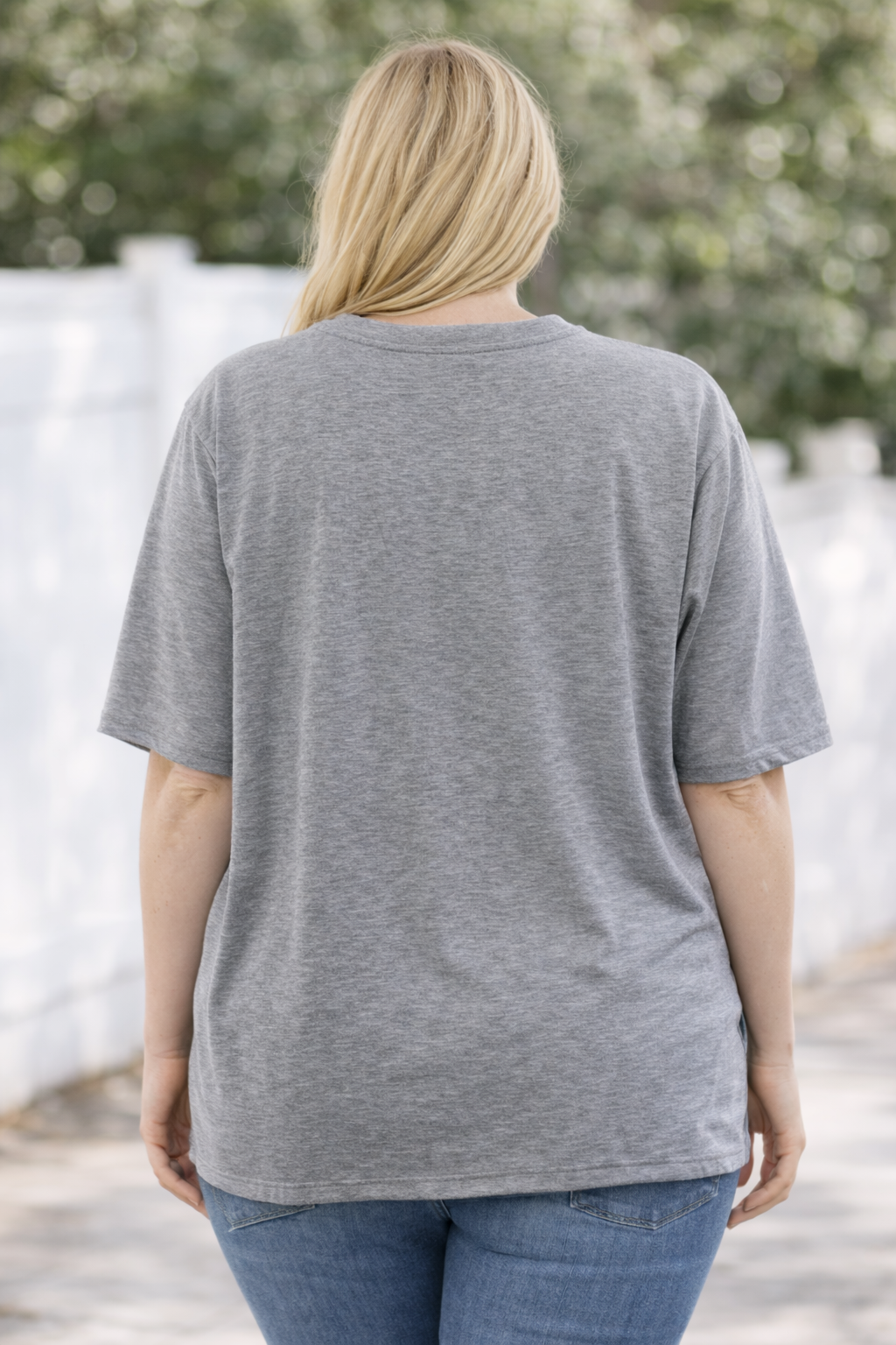 PS T-SHIRT ‘BASIC' | GRIJS