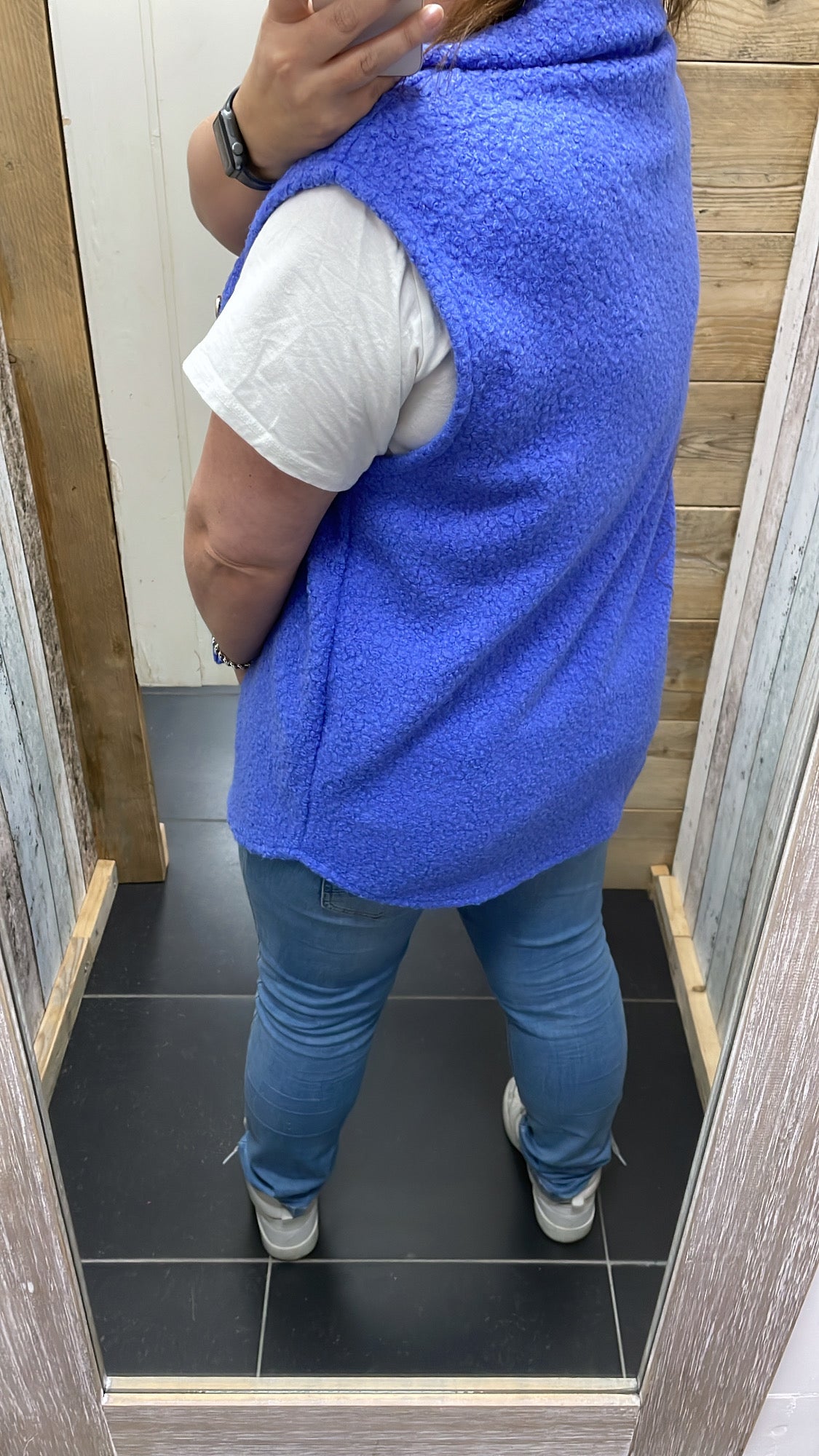 PS GILET 'TEDDY' | LAVENDEL