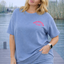 PS TOP 'COPENHAGEN' | BLAUW