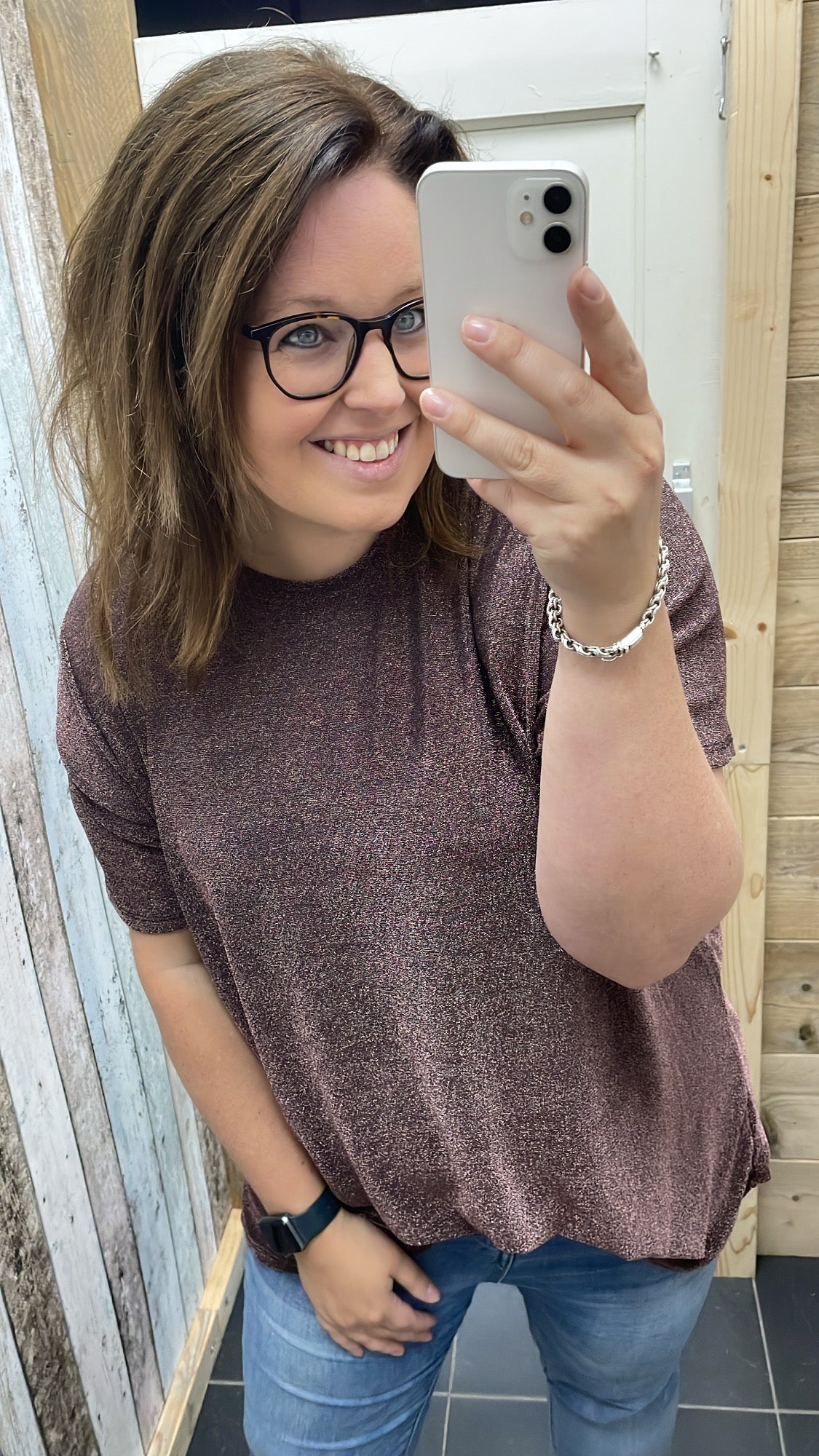 PS TOP 'GLITTER' | OUDROZE