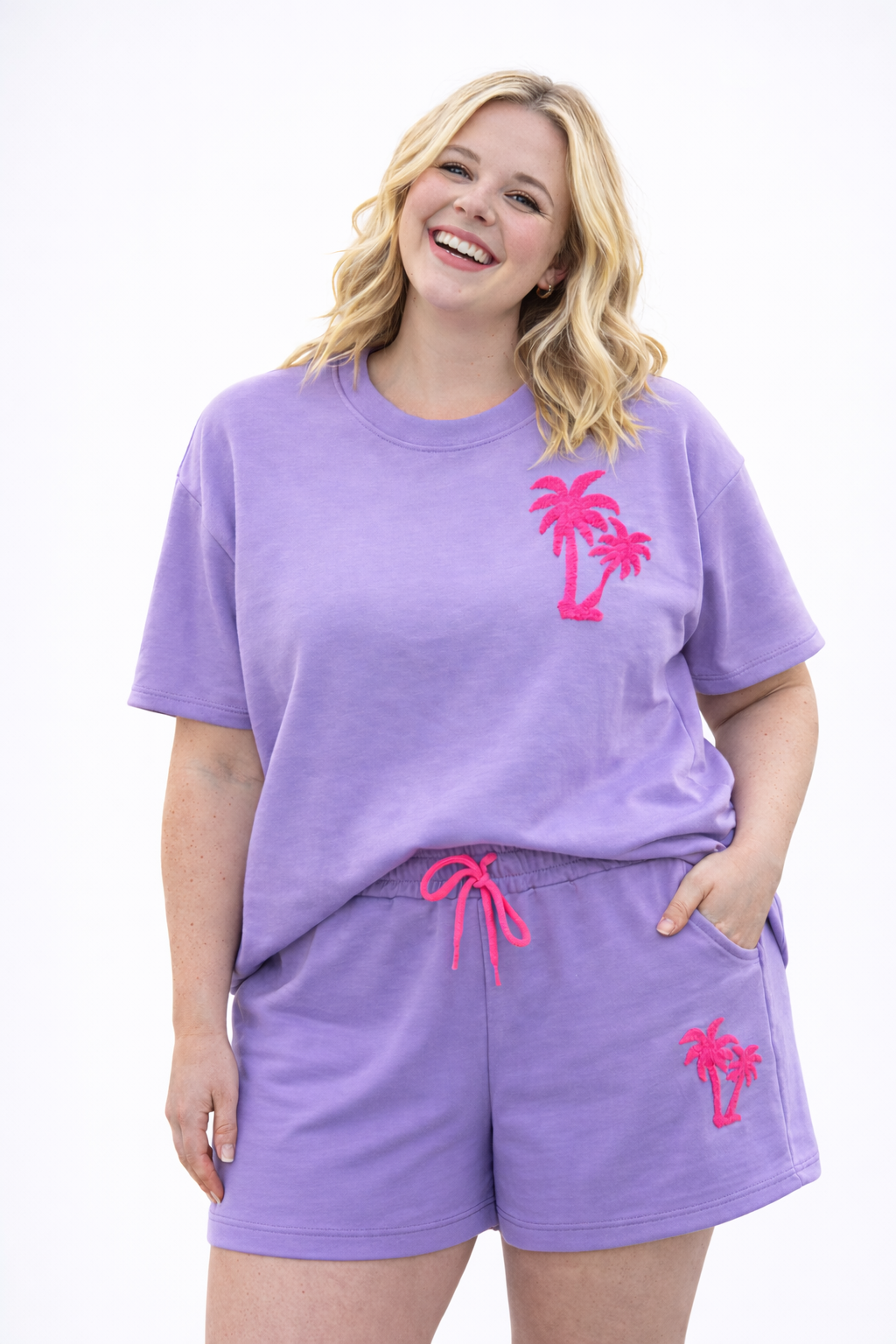 PS COMFY PAK 'PALMBOOM' | LILA