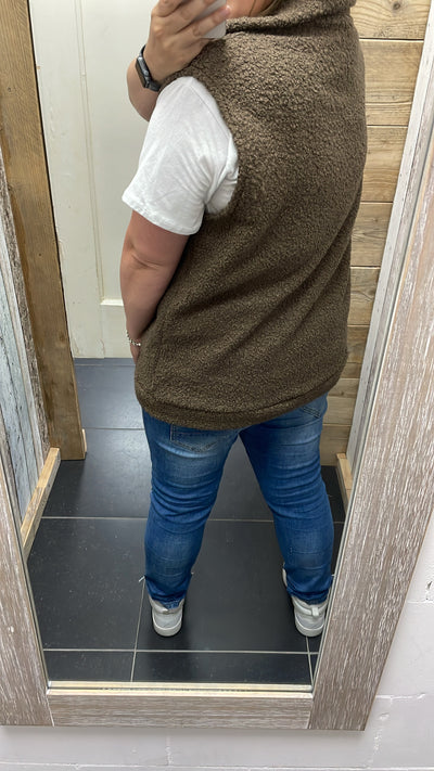 PS GILET 'TEDDY' | BRUIN