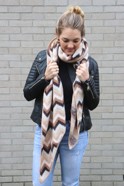 SJAAL ‘ZIGZAG’ | TAUPE