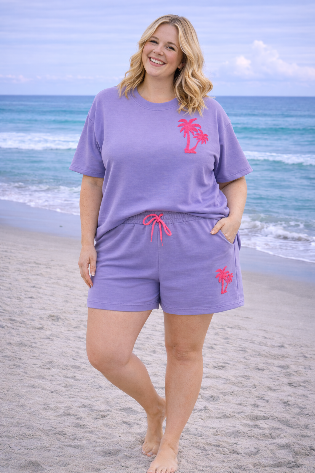 PS COMFY PAK 'PALMBOOM' | LILA