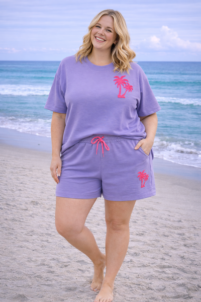 PS COMFY PAK 'PALMBOOM' | LILA