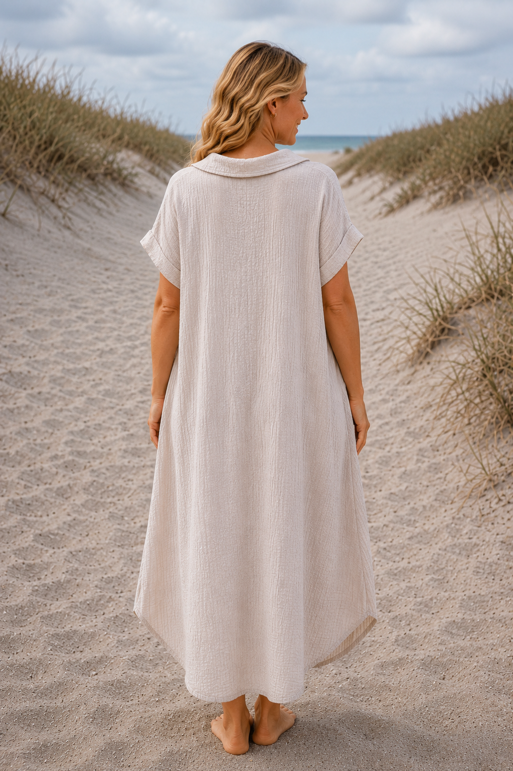 PS TUNIEK 'KATOEN' | BEIGE