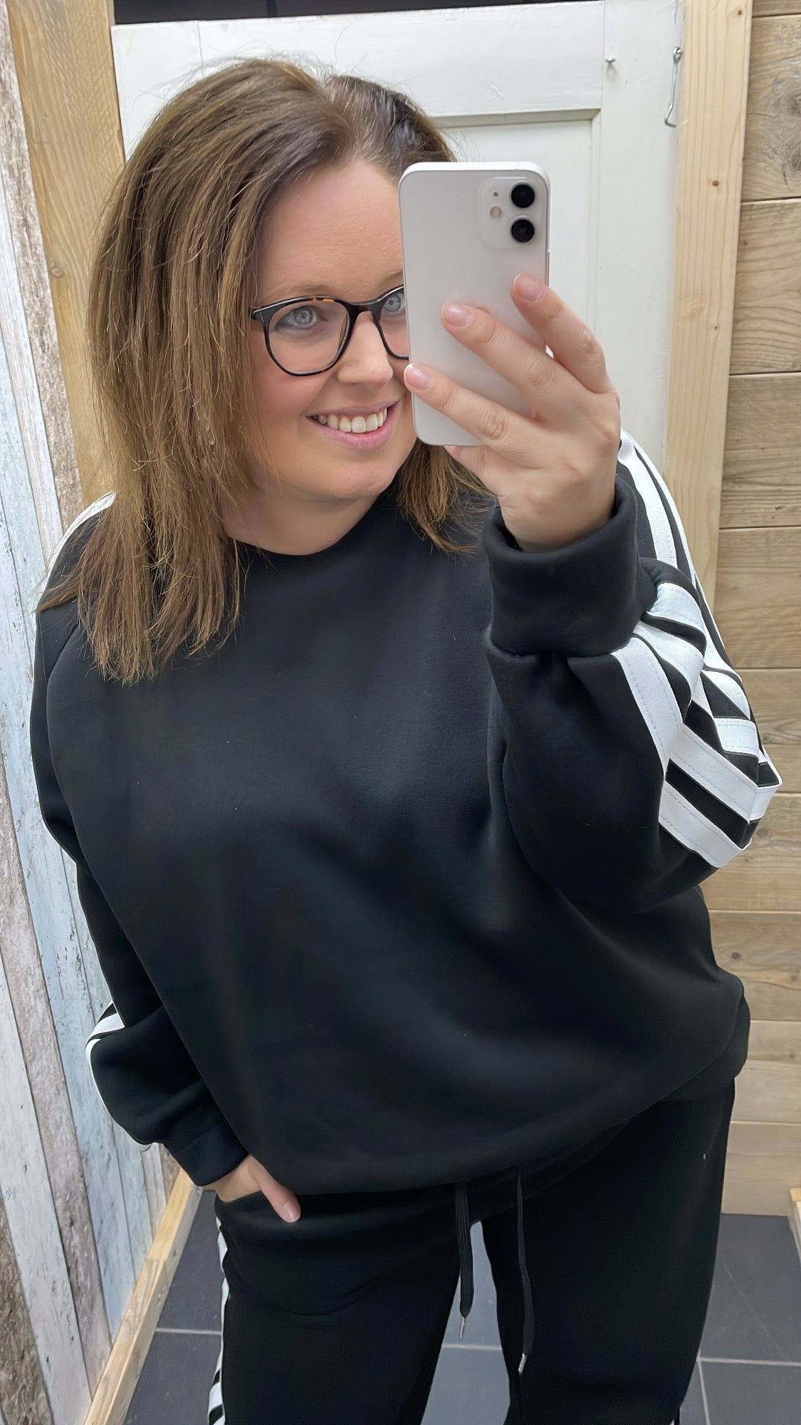 PS COMFY PAK 'STREPEN' | ZWART