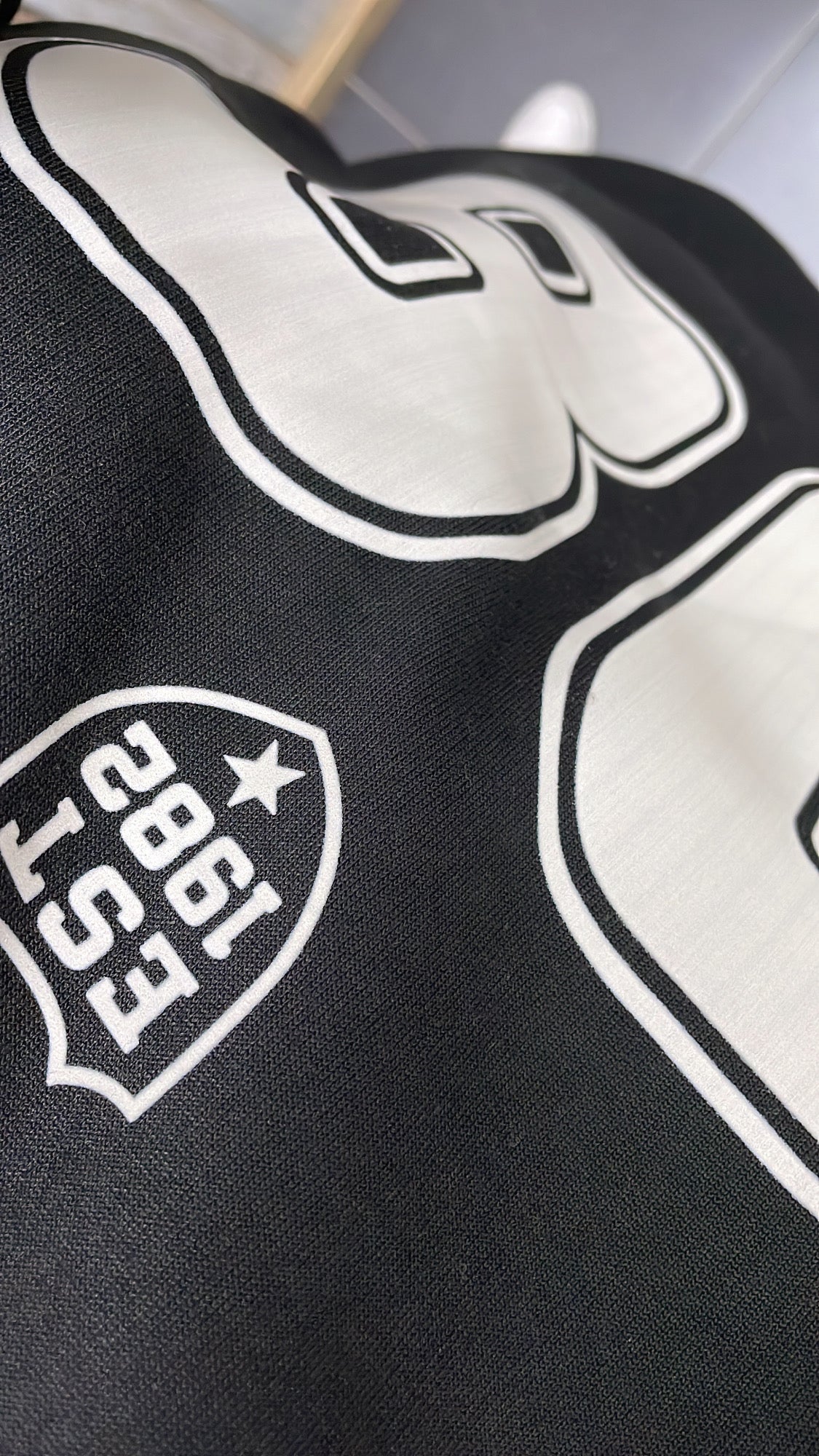 PS TRUI 'BASEBALL' | ZWART