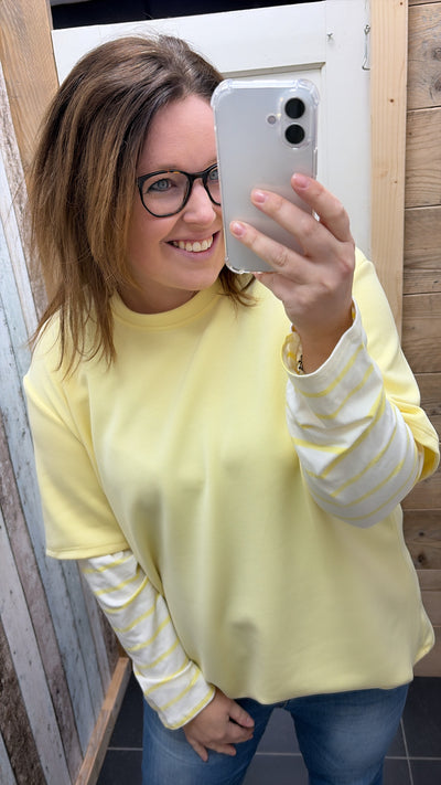 PS TOP ‘LONGSLEEVE' | GEEL