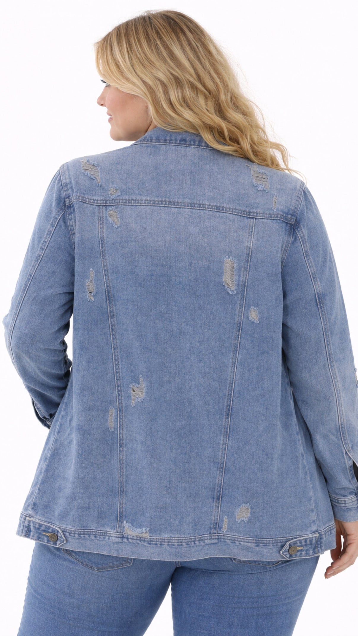 PS SPIJKERJAS 'DAMAGE' | JEANS