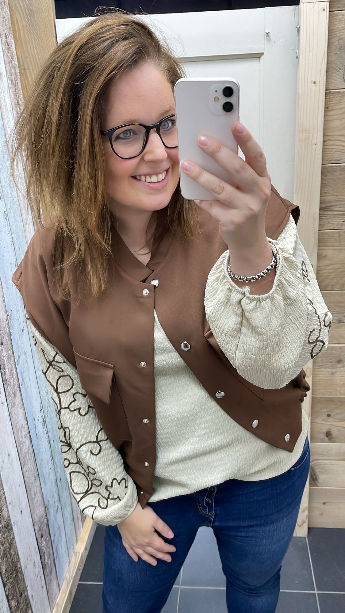 BLOUSE 'ODIN' | TAUPE