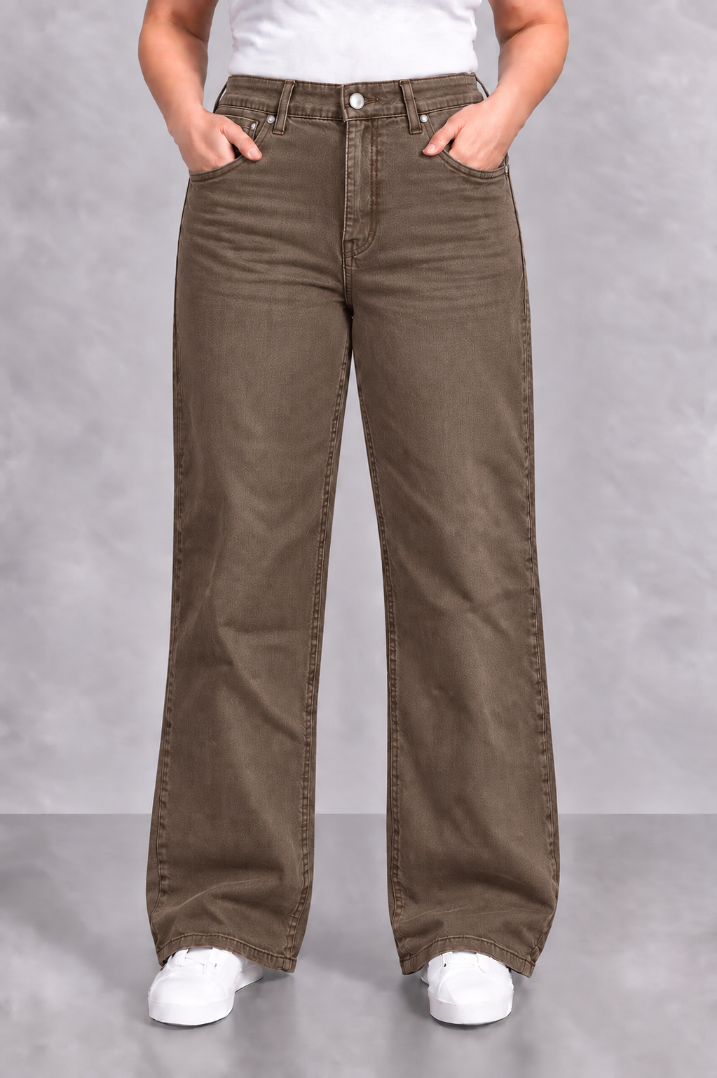 GOODIES 'WIDE LEG' | TAUPE (DJ2497-7)