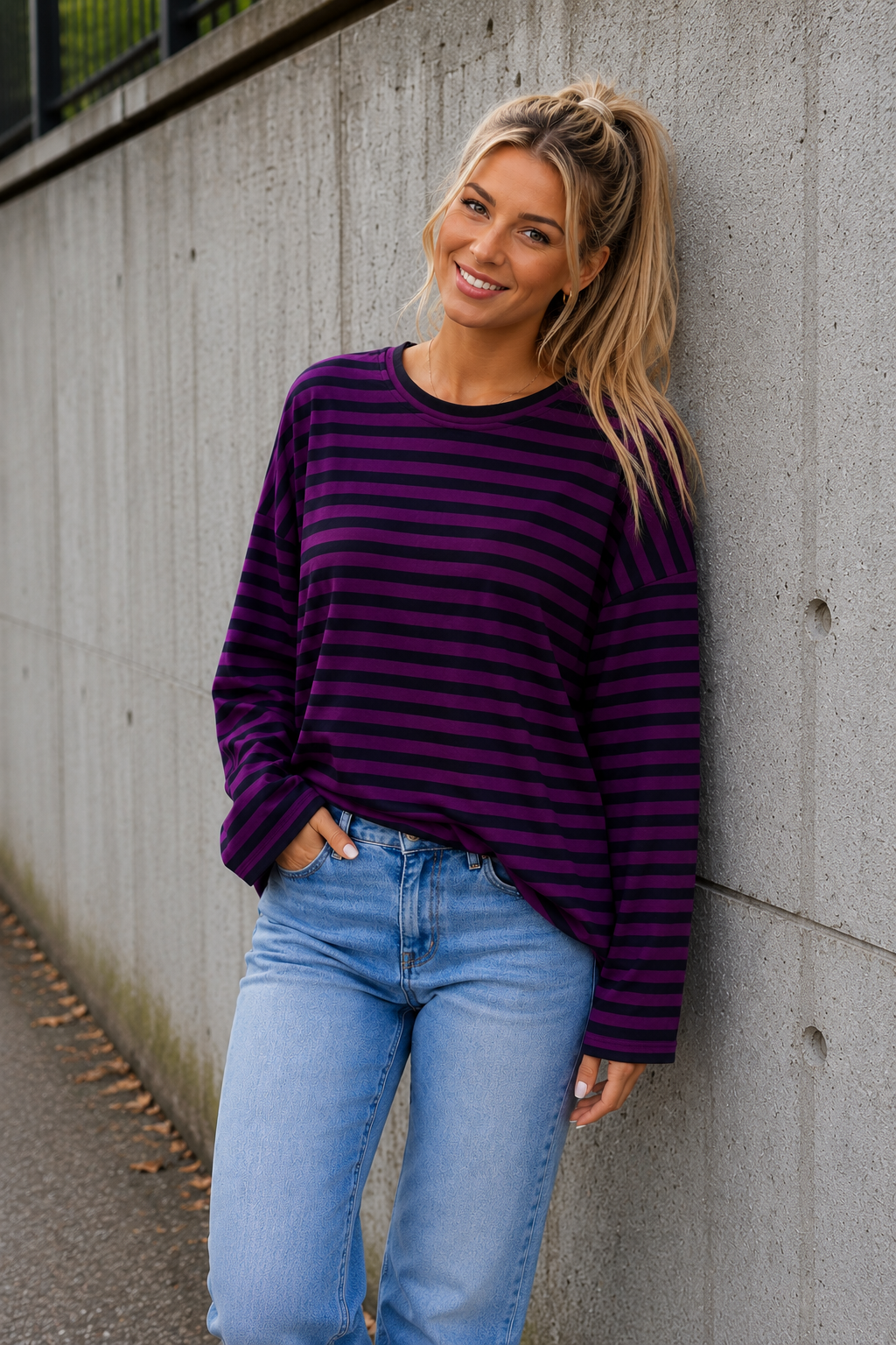 LONGSLEEVE 'STREPEN' | PAARS