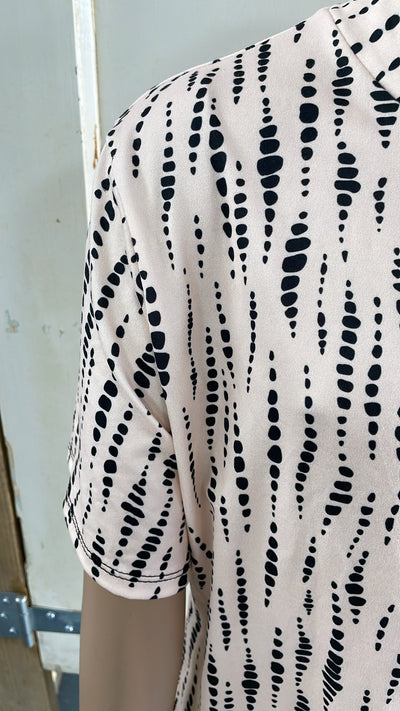 TOP 'SPIKKELS' | BEIGE